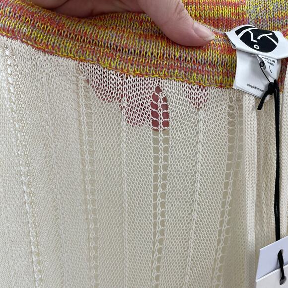 NWT YanYan Knits Honey Pant Ivory L - Picture 10 of 14